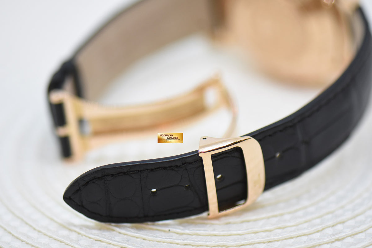 [SOLD] JAEGER Le-COULTRE MASTER GRANDE PERPETUAL CALENDAR MEMOVOX ALARM MOONPHASE ROSE GOLD IN LEATHER STRAP AUTOMATIC Q146295 (LNIB)