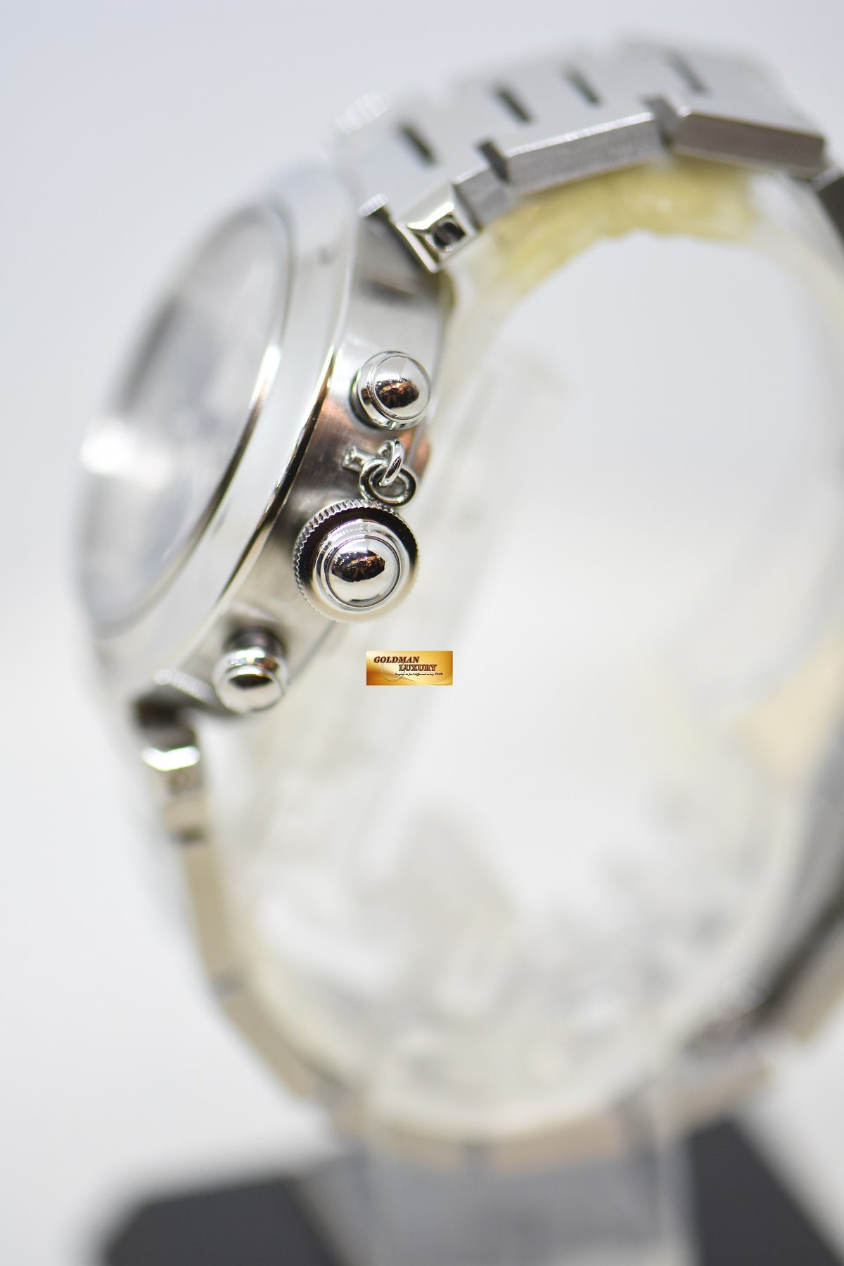 [SOLD] CARTIER PASHA CHRONOGRAPH 36mm STEEL IN BRACELET “PANDA DIAL” AUTOMATIC 2412 (MINT)