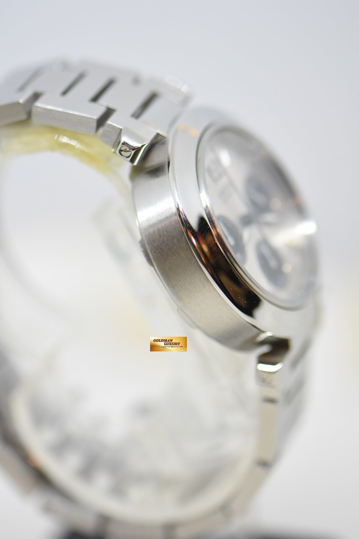 [SOLD] CARTIER PASHA CHRONOGRAPH 36mm STEEL IN BRACELET “PANDA DIAL” AUTOMATIC 2412 (MINT)