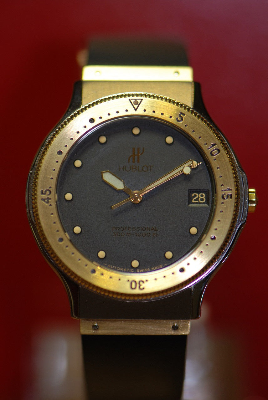 [SOLD] HUBLOT MDM HALF-GOLD LADIES AUTOMATIC (Mint)