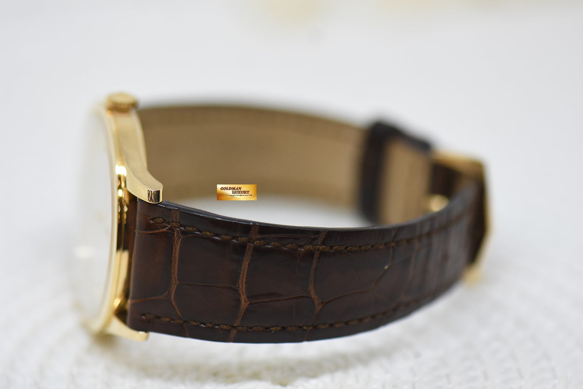 [SOLD] PATEK PHILIPPE CALATRAVA 37mm 18K YELLOW GOLD MANUAL WINDING 5196J (MINT)