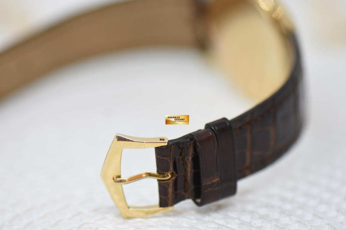 [SOLD] PATEK PHILIPPE CALATRAVA 37mm 18K YELLOW GOLD MANUAL WINDING 5196J (MINT)