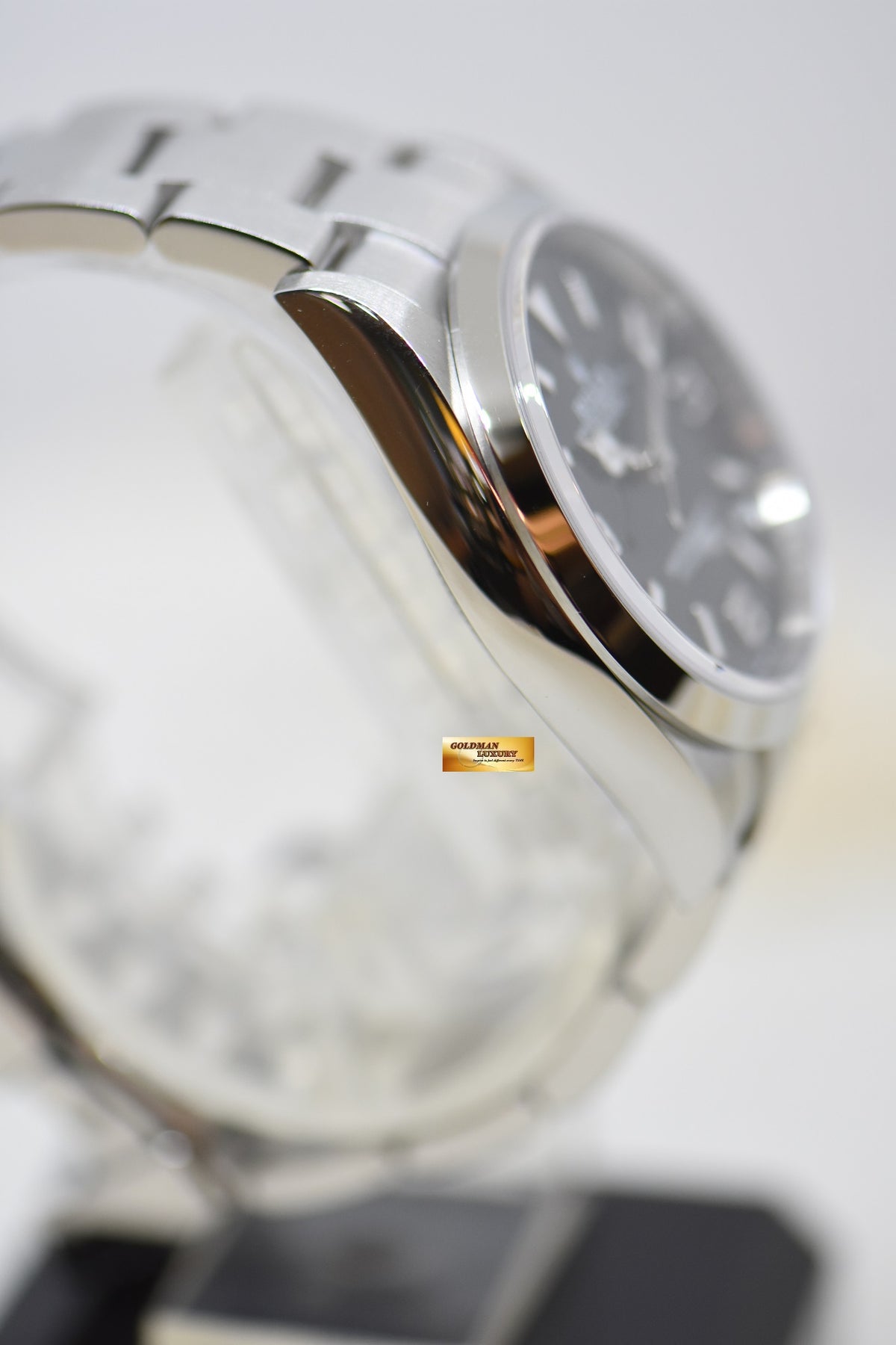 [SOLD] ROLEX OYSTER EXPLORER 1 36mm STEEL IN OYSTER BRACELET BLACK DIAL 124270 (NEW MODEL) (MINT)