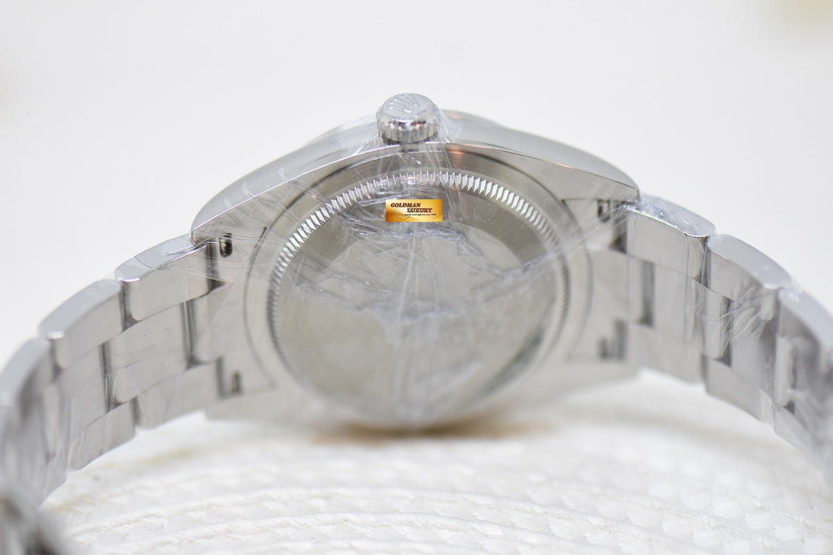 [SOLD] ROLEX OYSTER EXPLORER 1 36mm STEEL IN OYSTER BRACELET BLACK DIAL 124270 (NEW MODEL) (MINT)