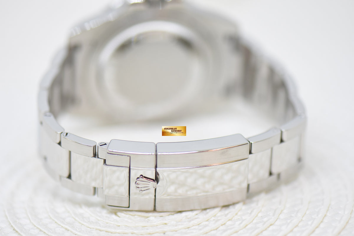 [SOLD] ROLEX OYSTER GMT-MASTER II CERAMIC BLACK STEEL IN OYSTER BRACELET 116710LN (MINT)