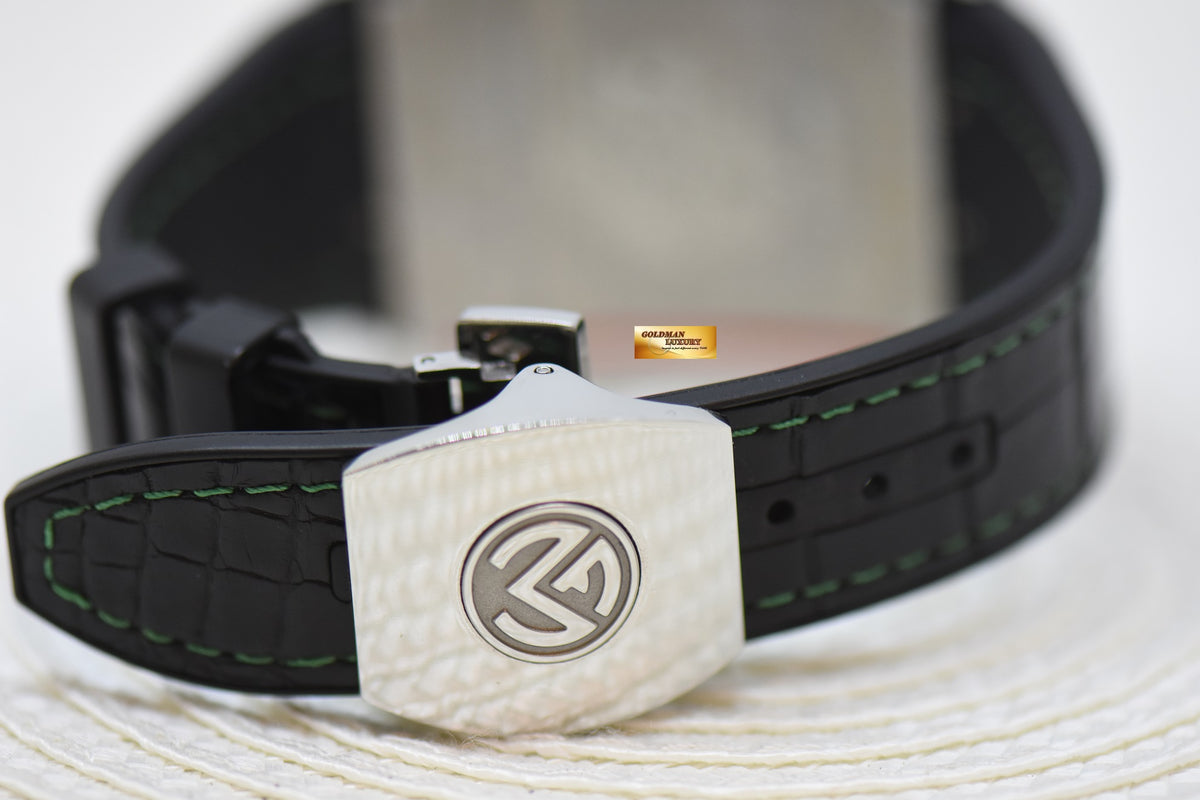 [SOLD] FRANCK MULLER VANGUARD DRAGON KING VR GREEN IN STRAP AUTOMATIC V45SCDT (MINT)