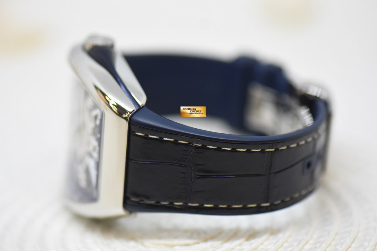 [SOLD] FRANCK MULLER VANGUARD DRAGON KING YACHTING BLUE IN STRAP AUTOMATIC V45SCDT (MINT)