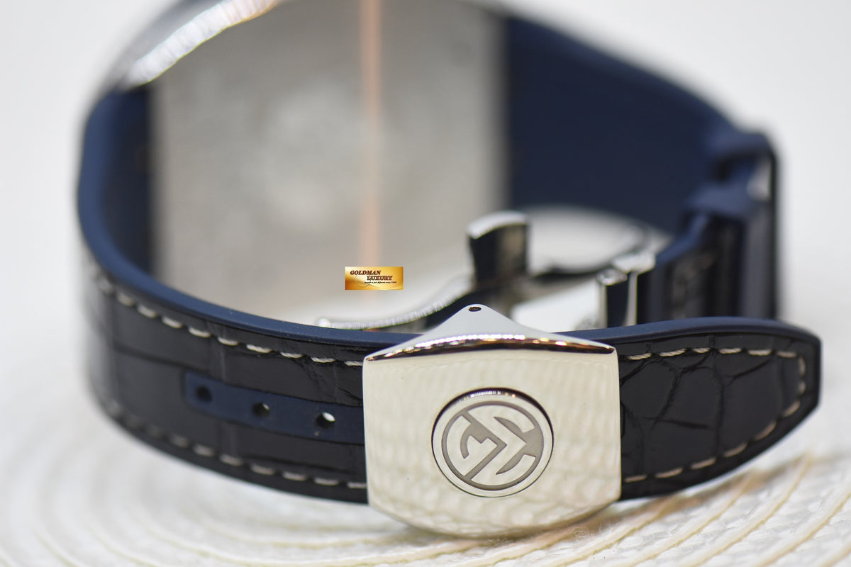 [SOLD] FRANCK MULLER VANGUARD DRAGON KING YACHTING BLUE IN STRAP AUTOMATIC V45SCDT (MINT)