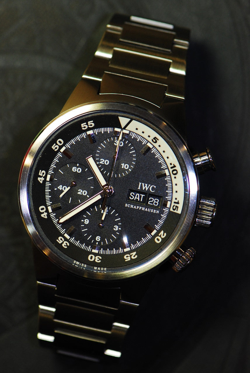 [ SOLD ] IWC AQUATIMER CHRONOGRAPH STEEL AUTOMATIC