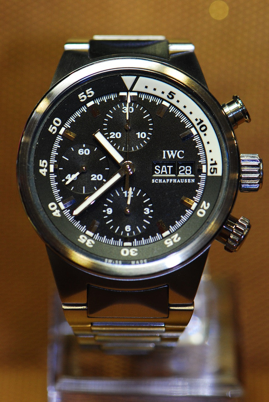 [ SOLD ] IWC AQUATIMER CHRONOGRAPH STEEL AUTOMATIC
