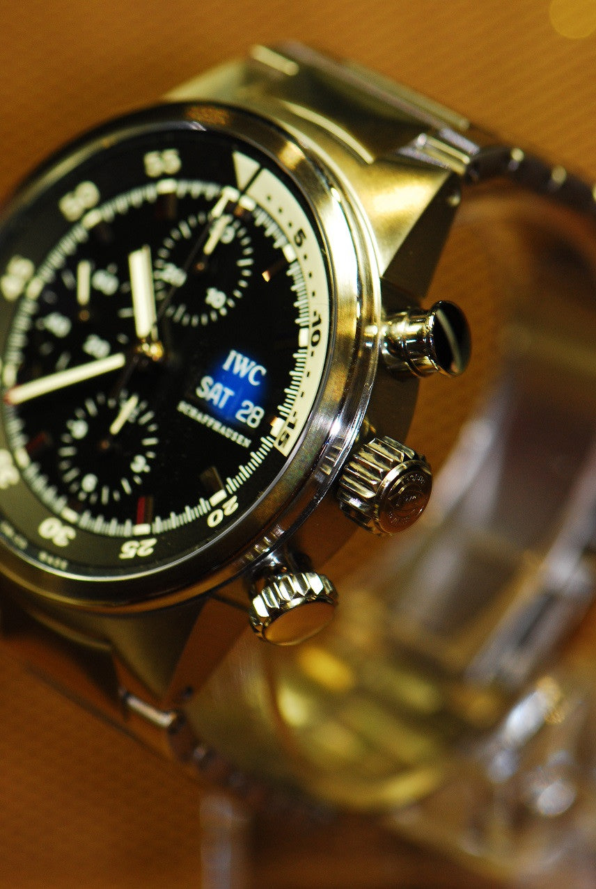 [ SOLD ] IWC AQUATIMER CHRONOGRAPH STEEL AUTOMATIC