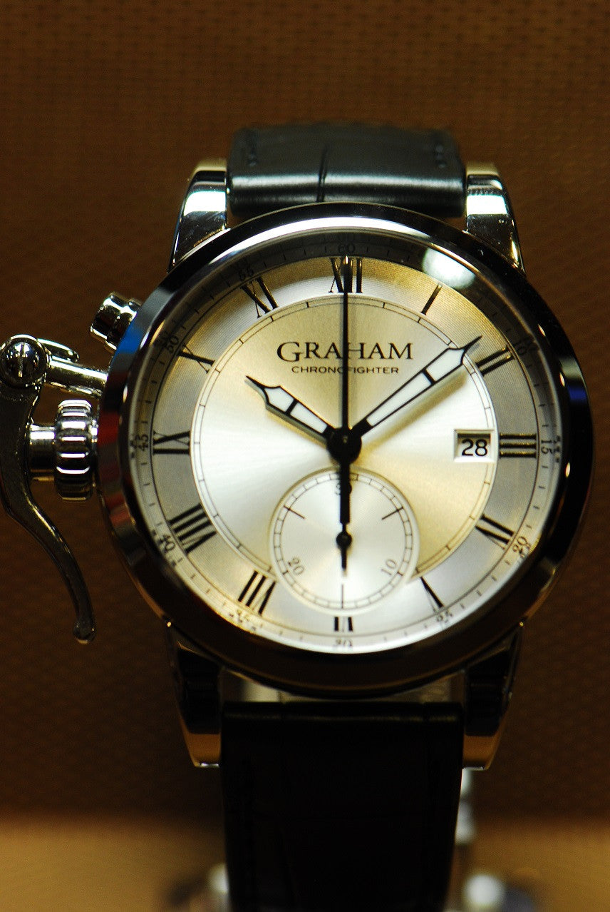 [SOLD] GRAHAM CHRONOFIGHTER 1695 SILVER 925 CHRONOGRAPH (NEW - UNWORN)