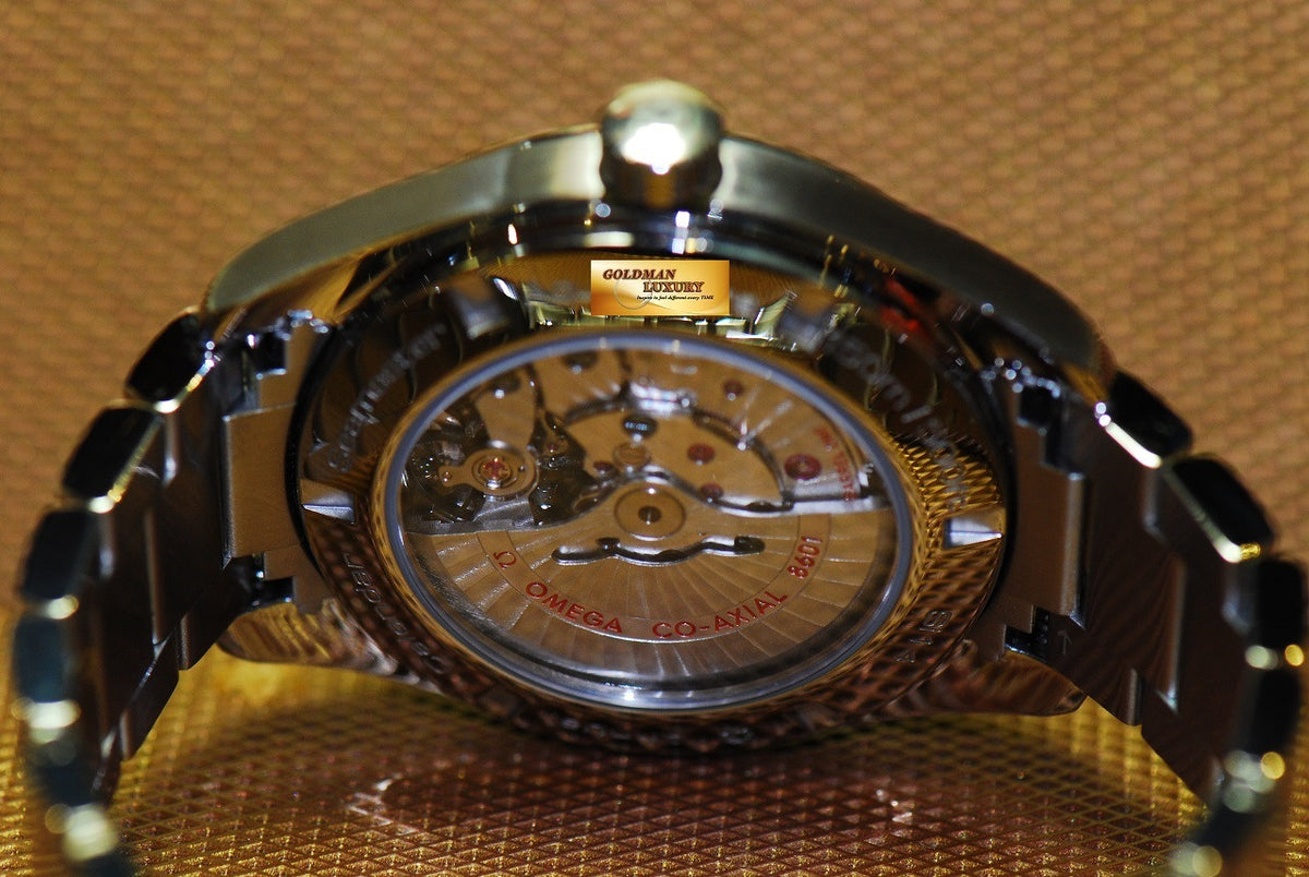 [SOLD] OMEGA SEAMASTER AQUA TERRA 150m ANNUAL CALENDAR DAY-DATE CO-AXIAL AUTOMATIC (MINT)