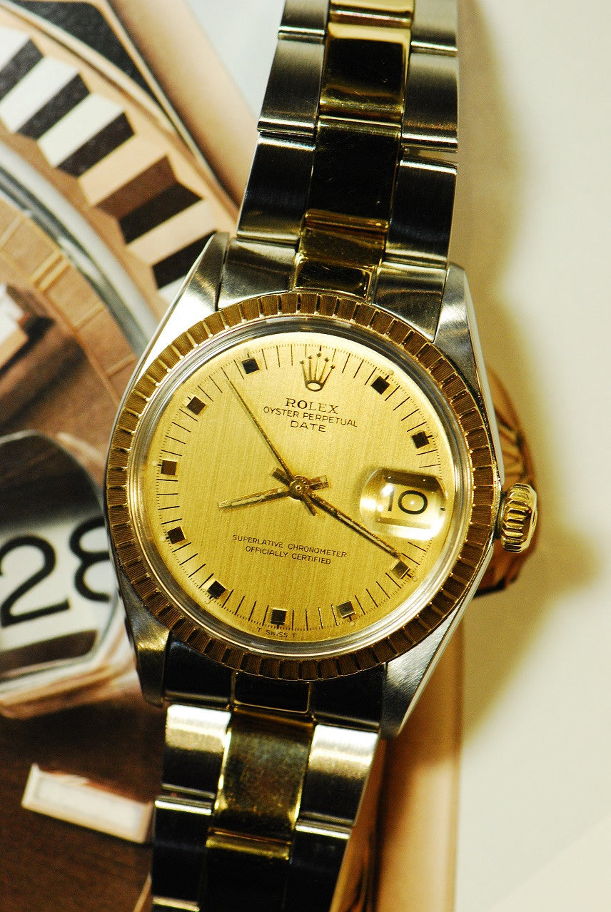 [SOLD] ROLEX OYSTER PERPETUAL DATE 1505 AUTOMATIC (NEAR MINT)