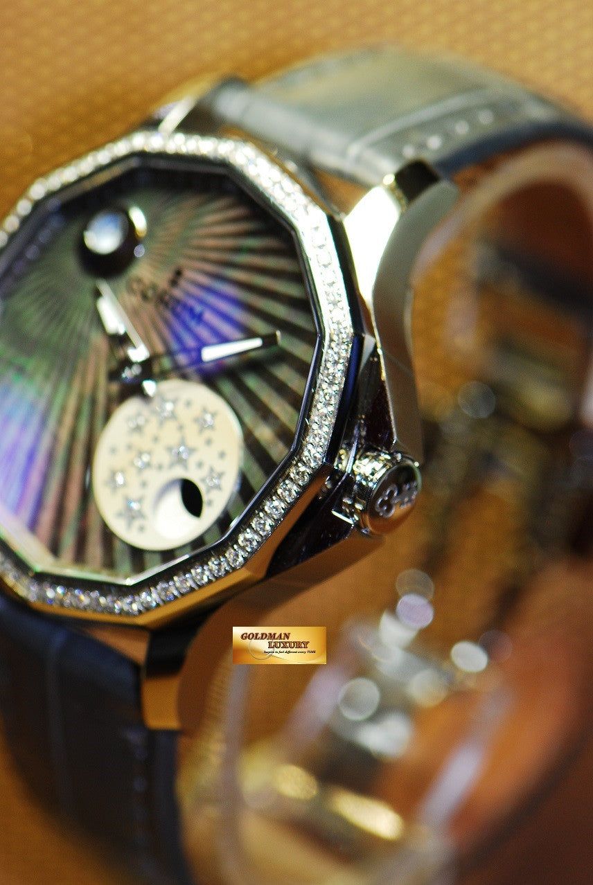 [SOLD] CORUM ADMIRAL LADIES DIAMOND MYSTERY MOON AUTOMATIC (MINT)