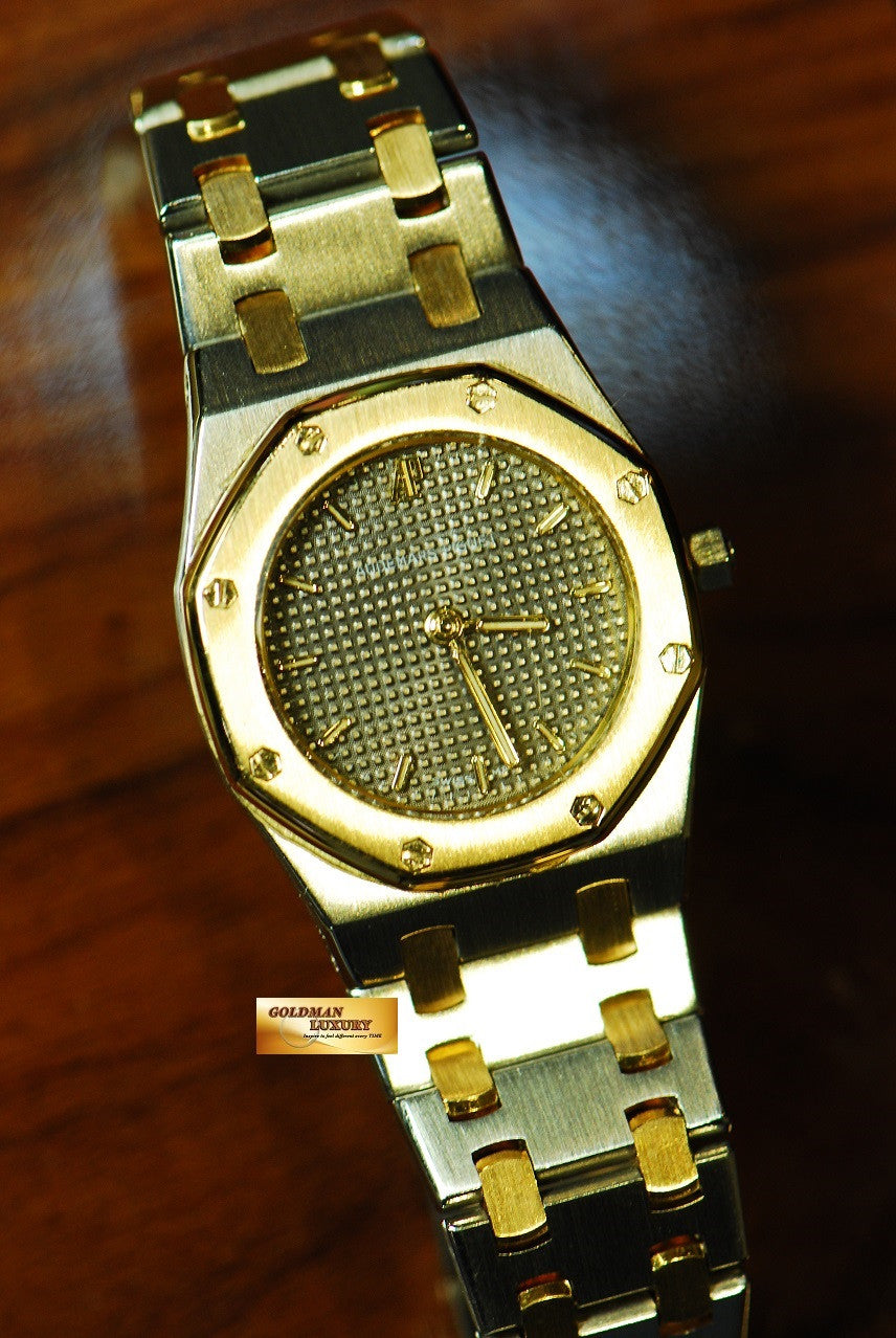 [ SOLD ] AUDEMARS PIGUET ROYAL OAK LADIES HALF-GOLD QUARTZ