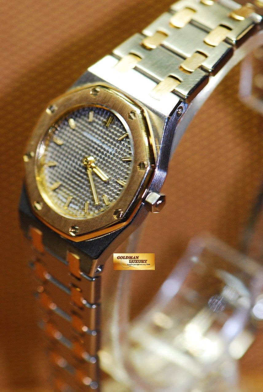 [ SOLD ] AUDEMARS PIGUET ROYAL OAK LADIES HALF-GOLD QUARTZ
