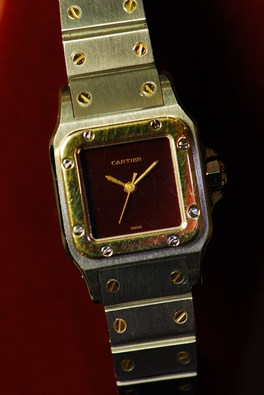 [SOLD] CARTIER SANTOS GALBEE LADIES AUTOMATIC SMALL