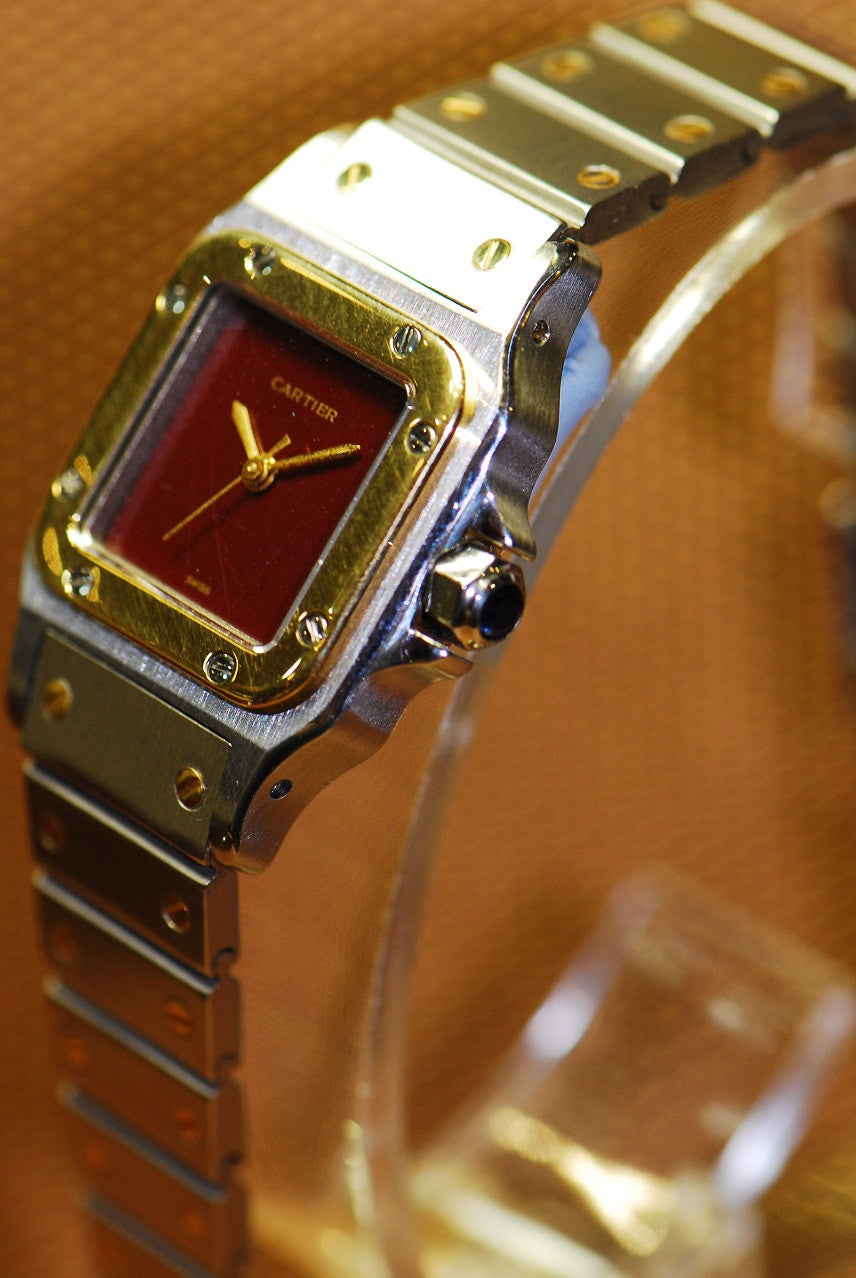 [SOLD] CARTIER SANTOS GALBEE LADIES AUTOMATIC SMALL