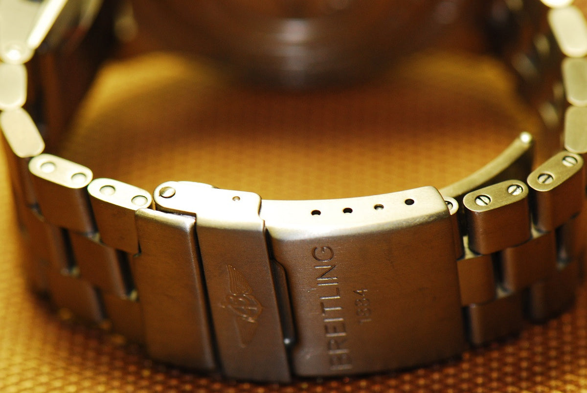 [SOLD] BREITLING AEROSPACE ADVANTAGE TITANIUM E79362 WHITE & CO-PILOT E80172 (MINT)