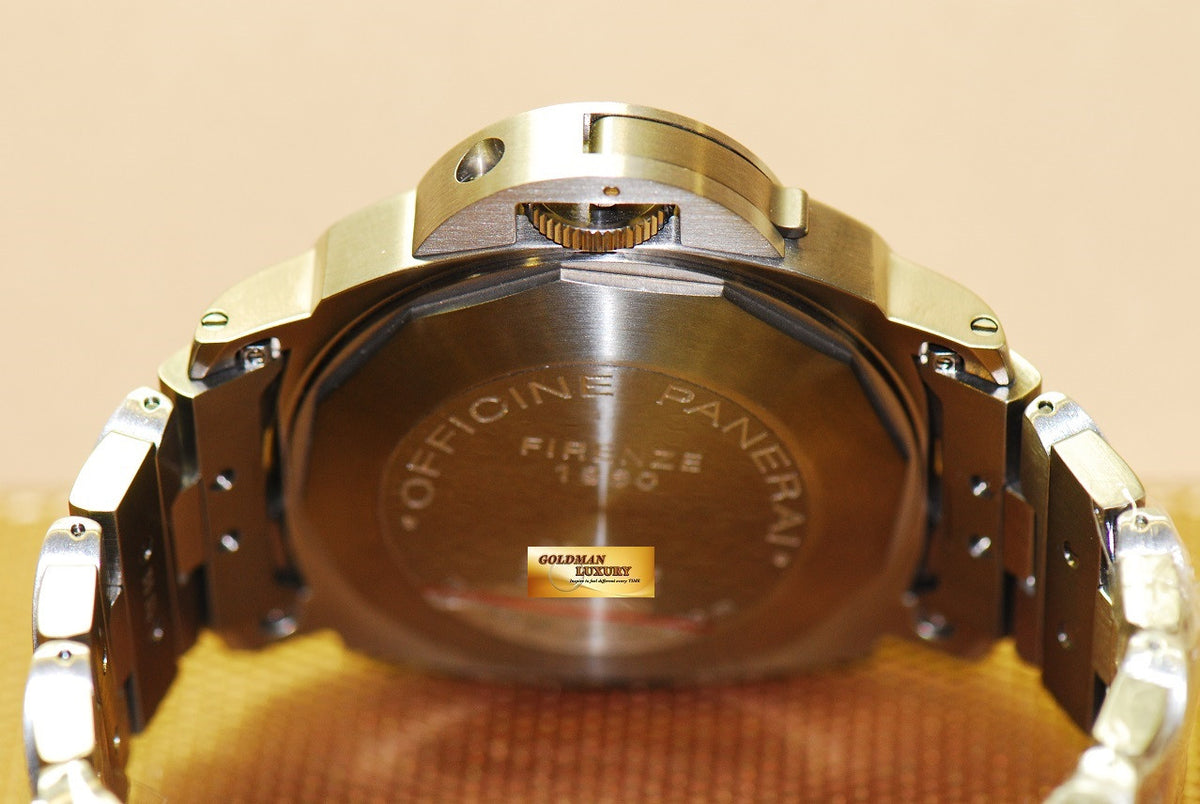 [SOLD] PANERAI LUMINOR MARINA PAM 91 AUTOMATIC (RARE BLUE) (MINT)