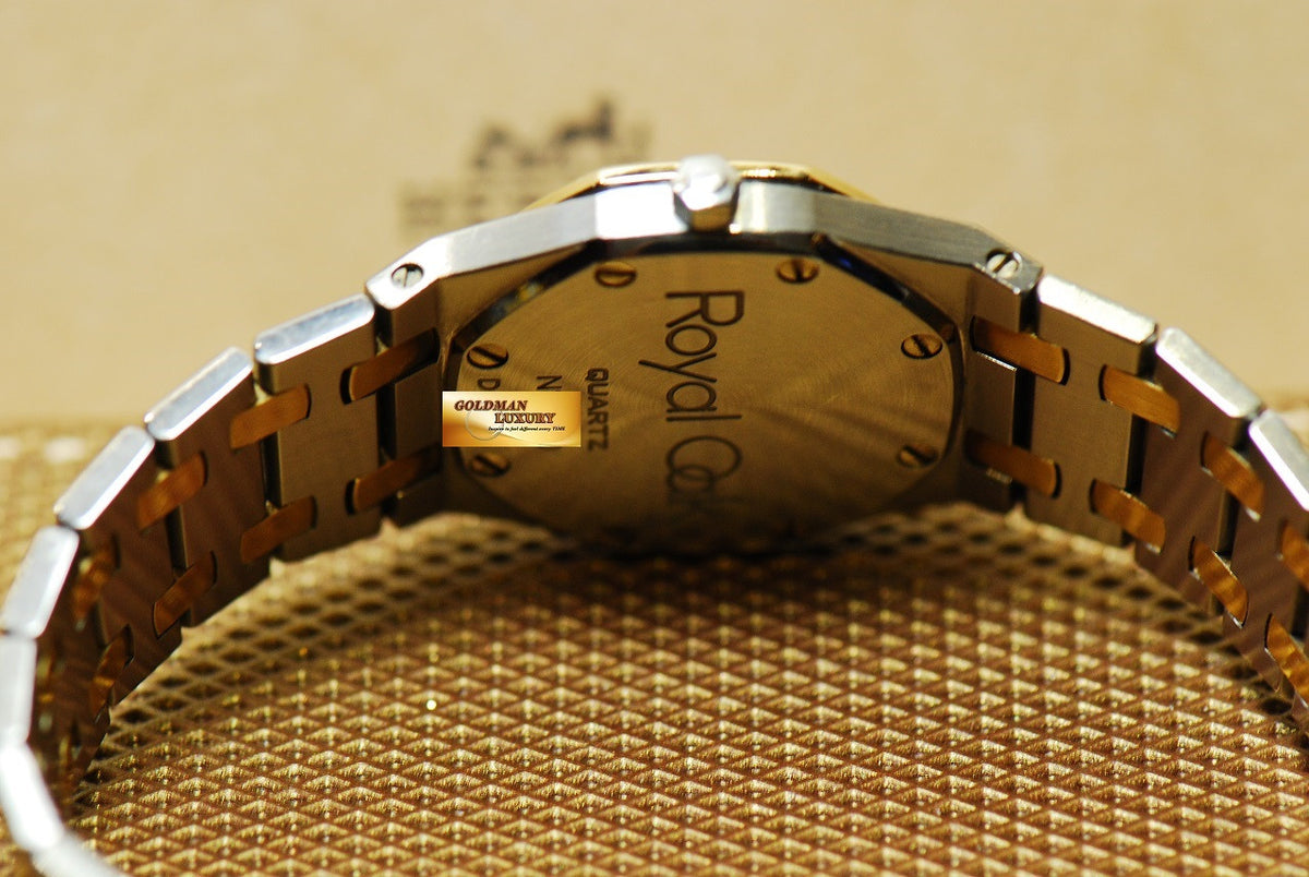 [SOLD ] AUDEMARS PIGUET ROYAL OAK LADIES HALF-GOLD 24mm DIAMONDS QUARTZ