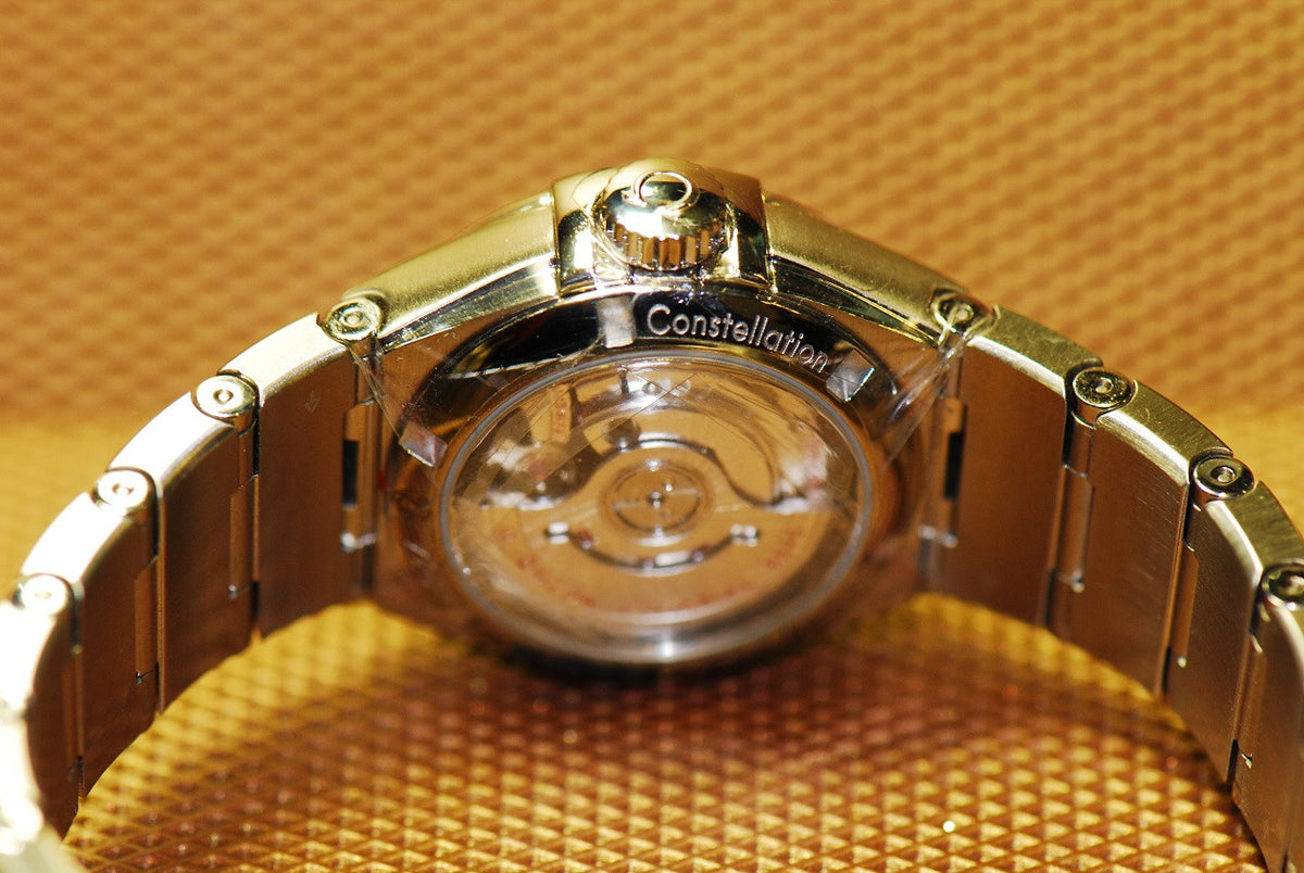 [SOLD] OMEGA CONSTELLATION DIAMONDS LADIES 27mm AUTOMATIC MOP (LNIB)