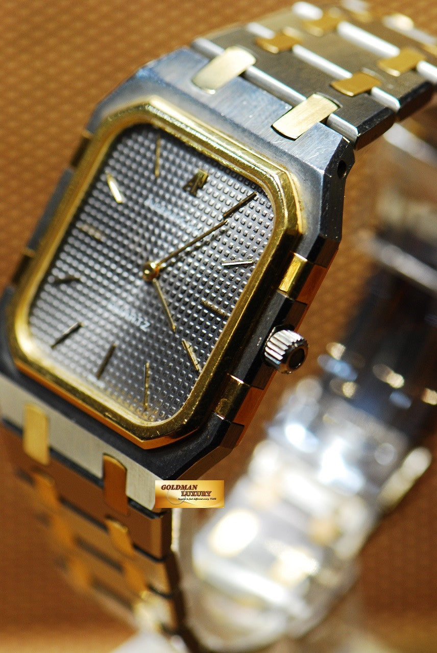 [SOLD] AUDEMARS PIGUET ROYAL OAK HALF-GOLD SQUARE QUARTZ (NEAR MINT)