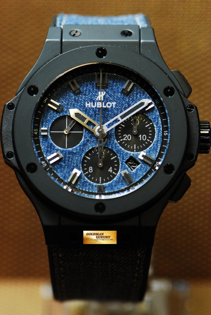 [SOLD] HUBLOT BIG BANG CHRONOGRAPH JEAN CERAMIC (MINT)