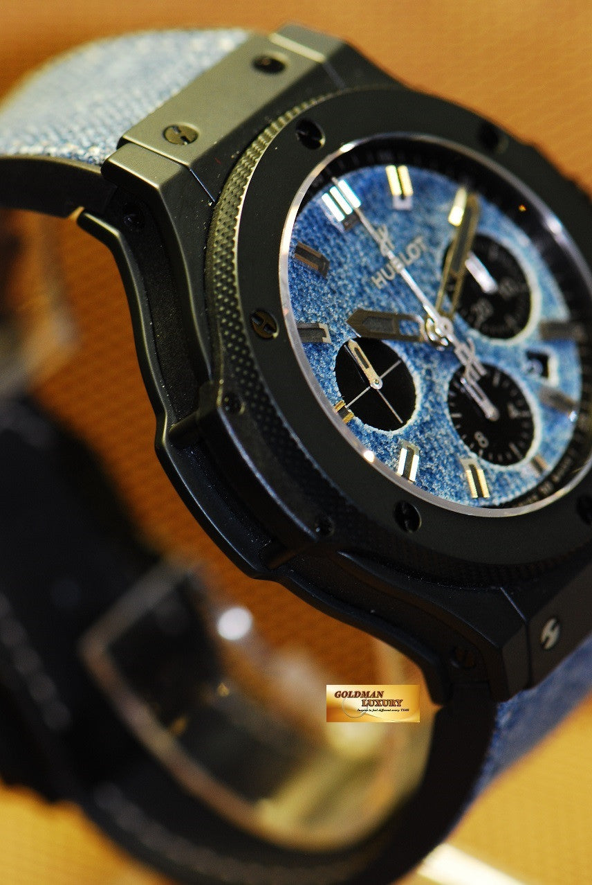 [SOLD] HUBLOT BIG BANG CHRONOGRAPH JEAN CERAMIC (MINT)