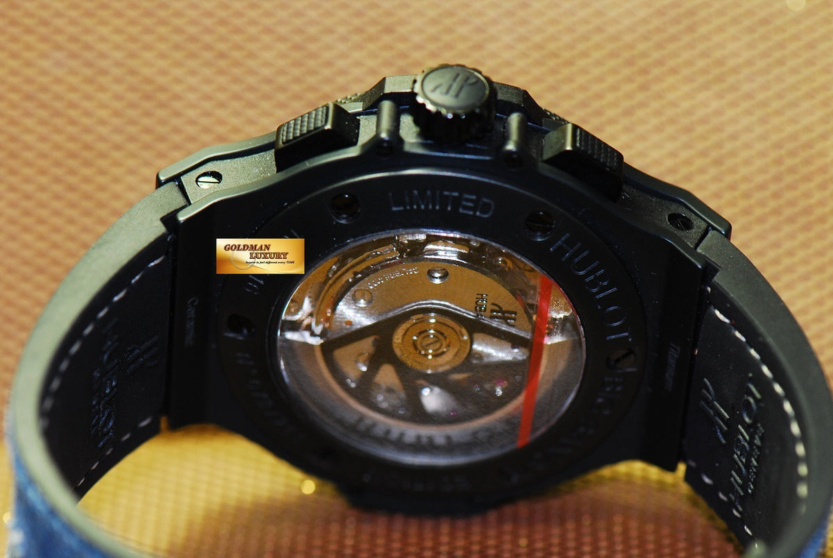 [SOLD] HUBLOT BIG BANG CHRONOGRAPH JEAN CERAMIC (MINT)
