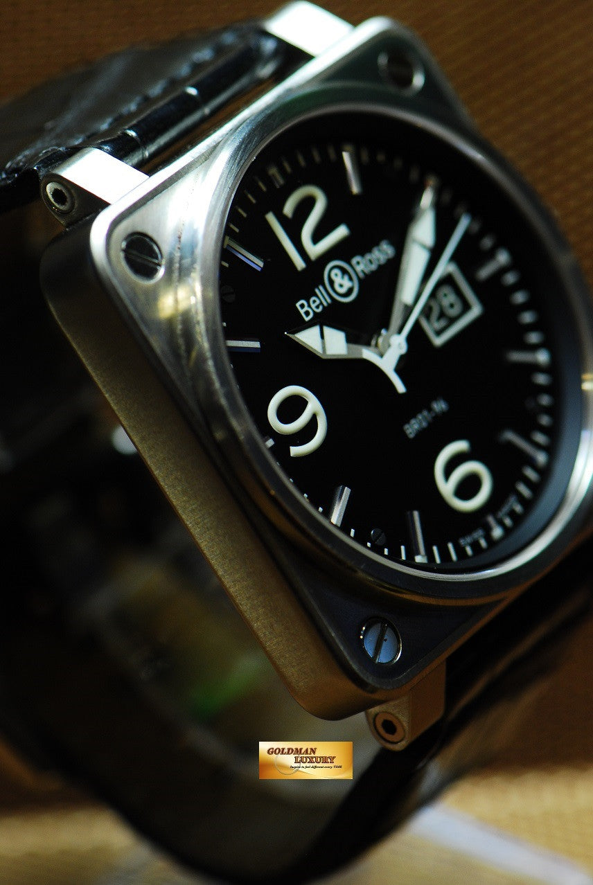 [SOLD] BELL & ROSS AVIATION BIG DATE 46mm AUTOMATIC