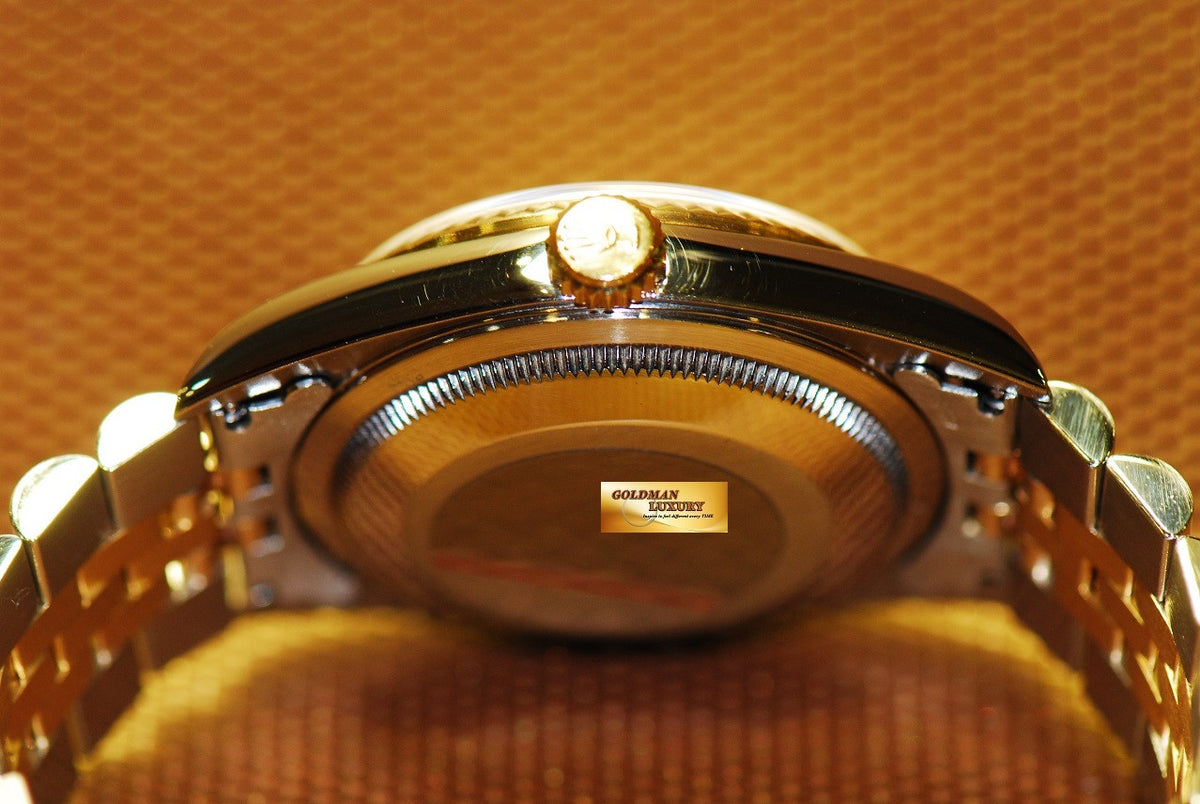 [SOLD] ROLEX OYSTER PERPETUAL DATEJUST HALF-GOLD DIAMOND DIAL Ref : 16233 (NEAR MINT)