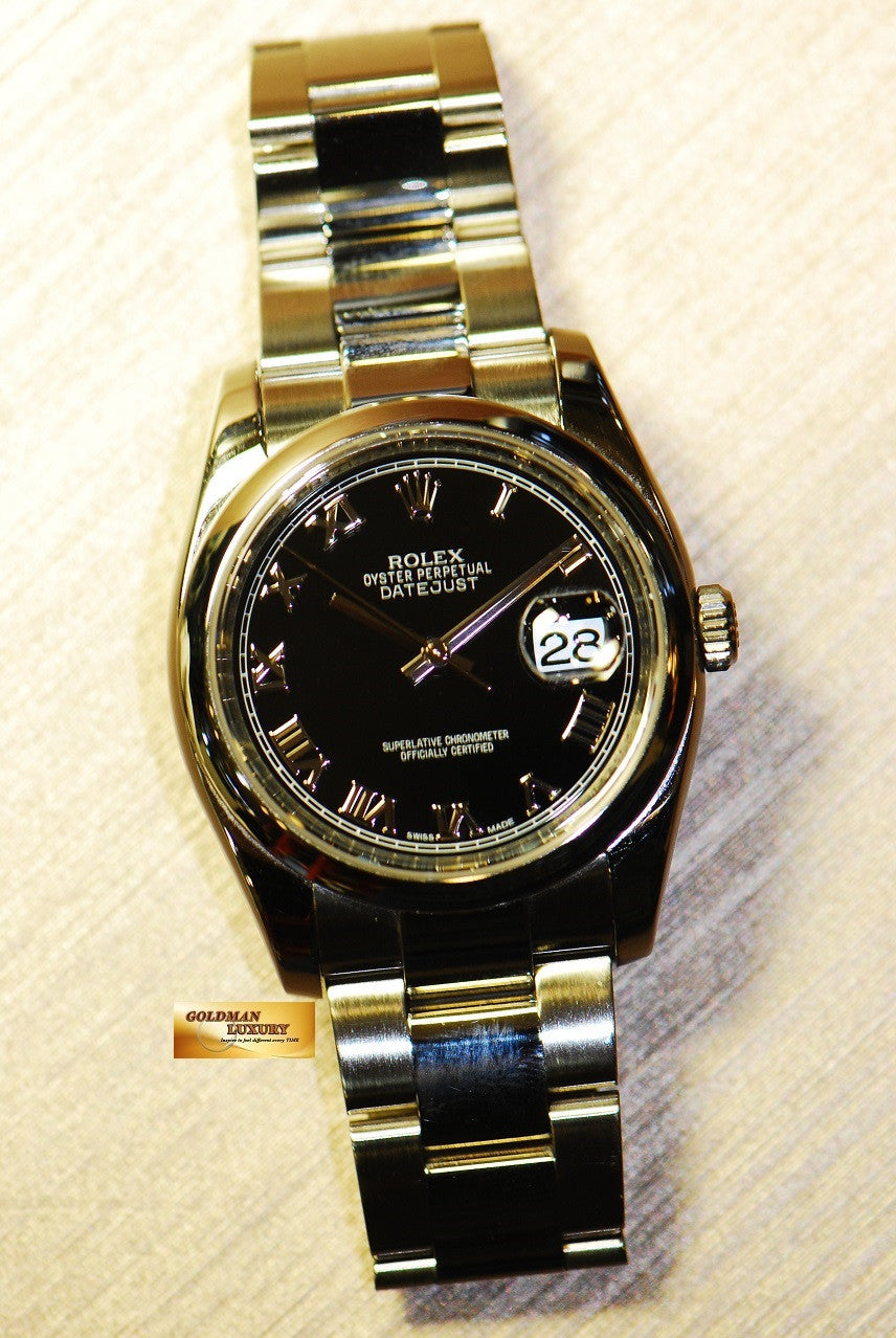 [SOLD] ROLEX OYSTER PERPETUAL DATEJUST 36mm Ref 116200 (NEAR MINT)