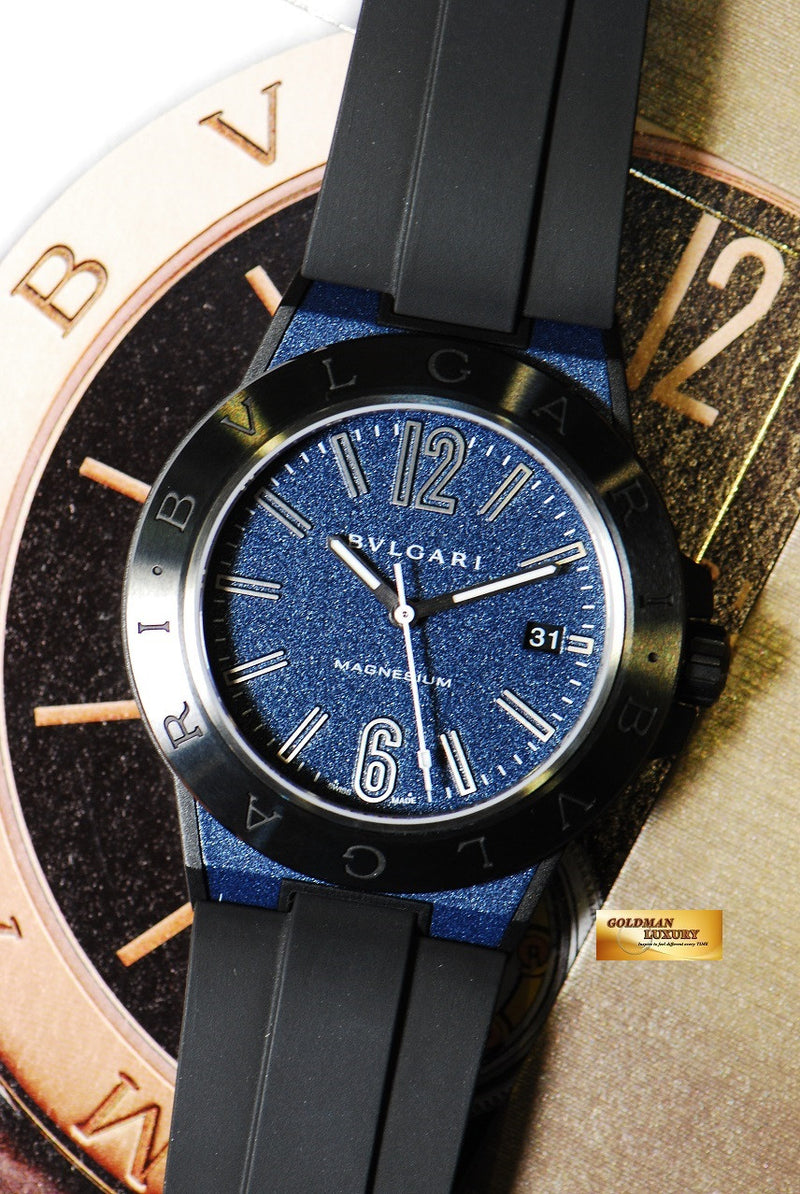 SOLD BVLGARI DIAGONO MAGNESIUM 41mm AUTOMATIC BNIB Goldman Luxury