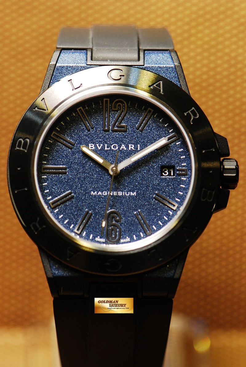 SOLD BVLGARI DIAGONO MAGNESIUM 41mm AUTOMATIC BNIB Goldman Luxury