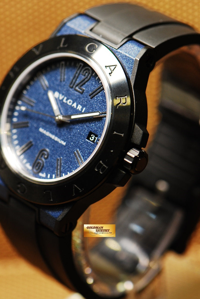 SOLD BVLGARI DIAGONO MAGNESIUM 41mm AUTOMATIC BNIB Goldman Luxury