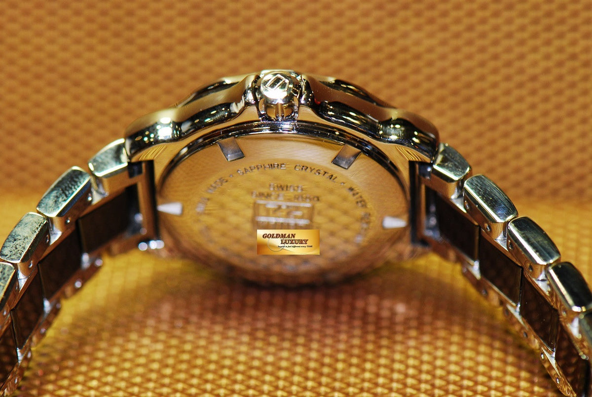 [SOLD] TAG HEUER AQUARACER LADIES CERAMIC DIAMOND QUARTZ (NEAR MINT)