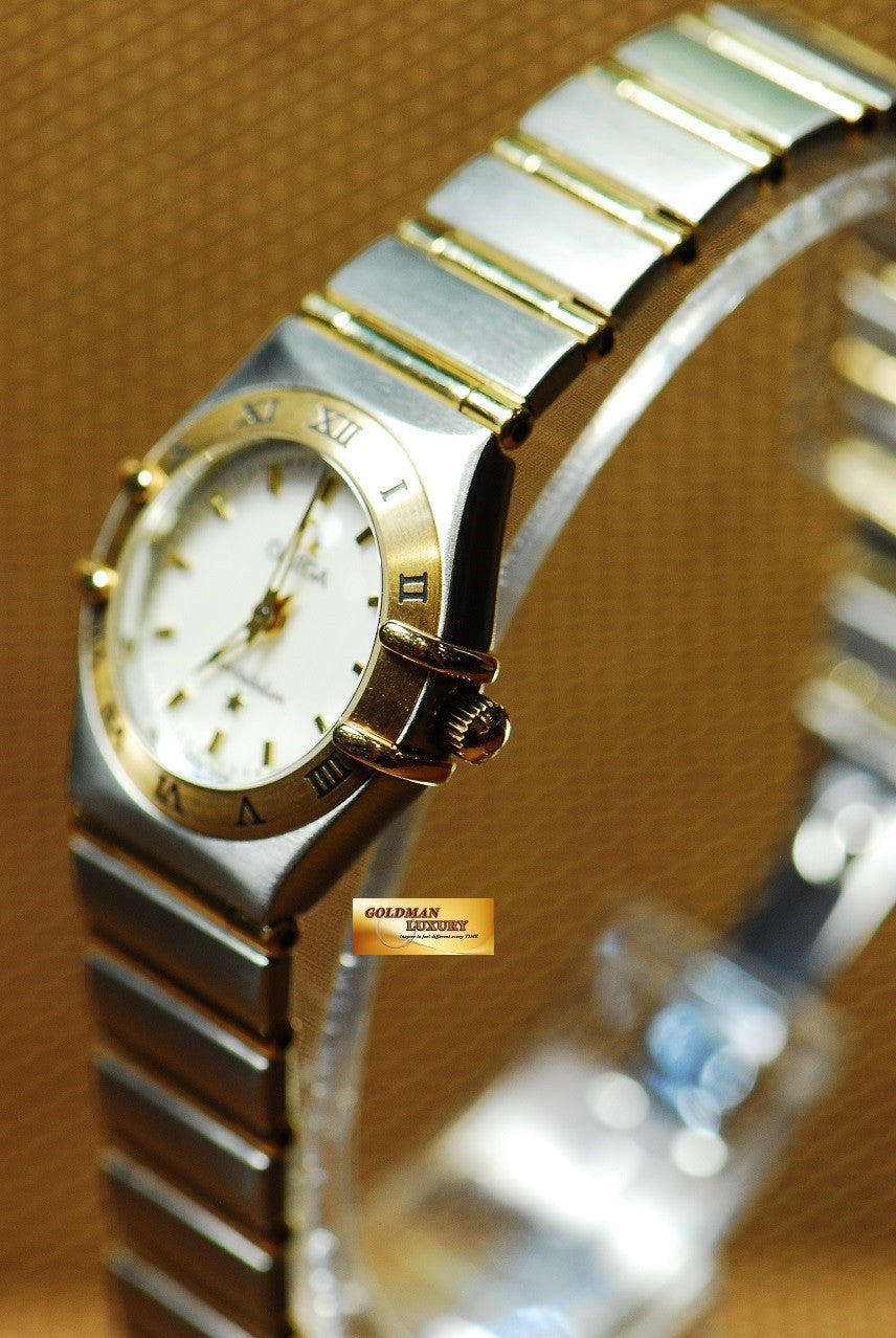 [SOLD] OMEGA CONSTELLATION 22mm LADIES SIZE MOP QUARTZ (MINT)