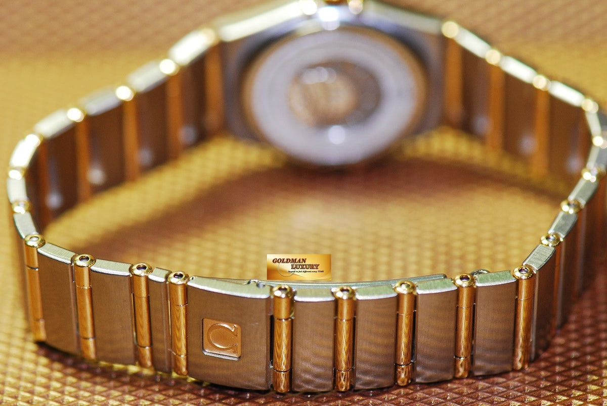 [SOLD] OMEGA CONSTELLATION 22mm LADIES SIZE MOP QUARTZ (MINT)