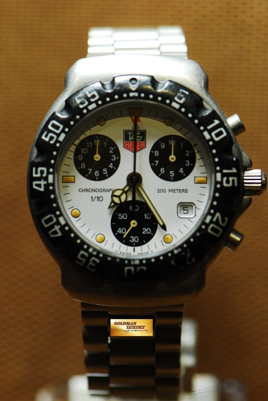 [SOLD] TAG HEUER FORMULA 1 CHRONOGRAPH QUARTZ WHITE