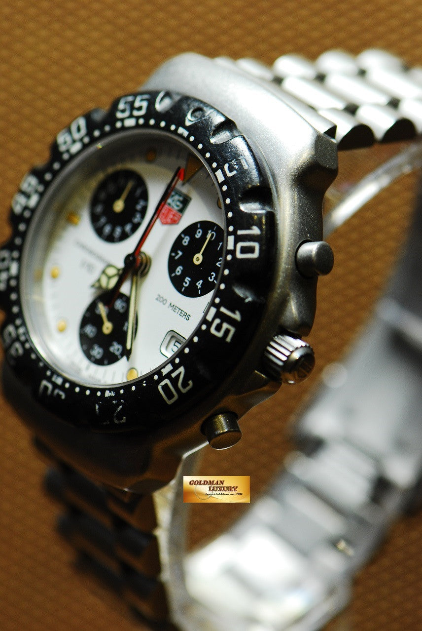 [SOLD] TAG HEUER FORMULA 1 CHRONOGRAPH QUARTZ WHITE