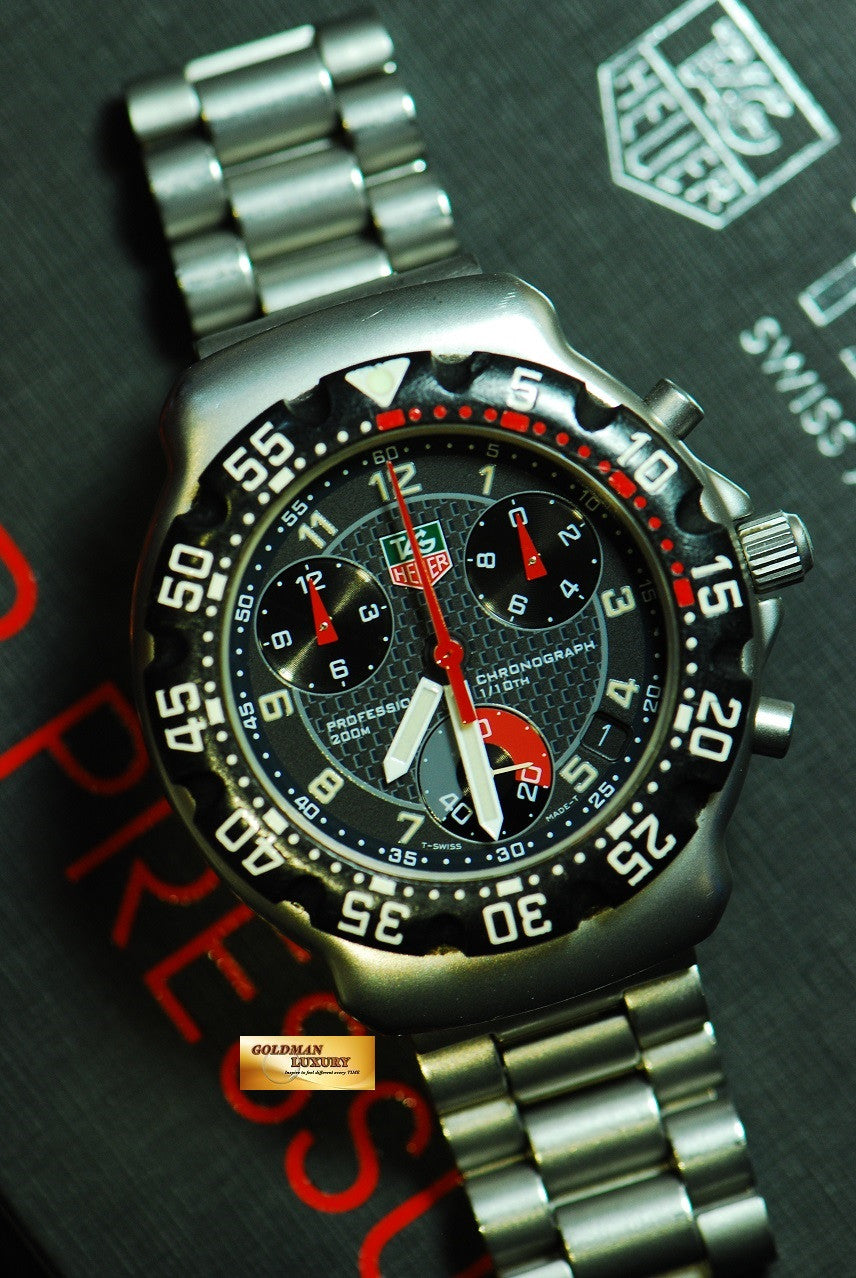 [SOLD] TAG HEUER FORMULA 1 CHRONOGRAPH QUARTZ BLACK