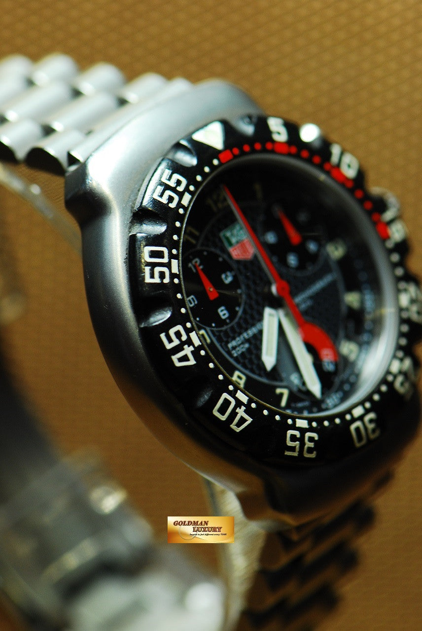[SOLD] TAG HEUER FORMULA 1 CHRONOGRAPH QUARTZ BLACK