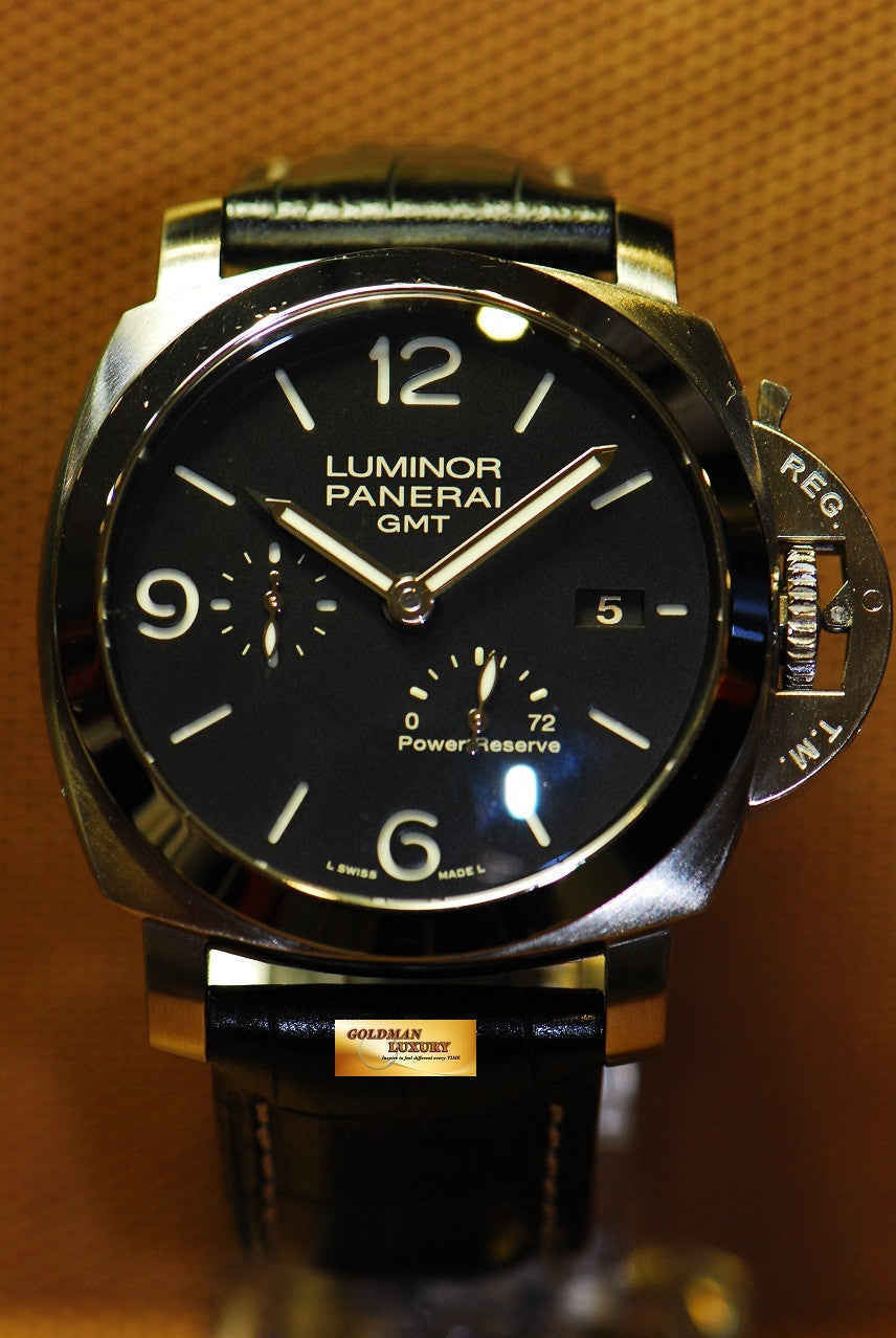 [ SOLD ] PANERAI LUMINOR GMT POWER RESERVE PAM321
