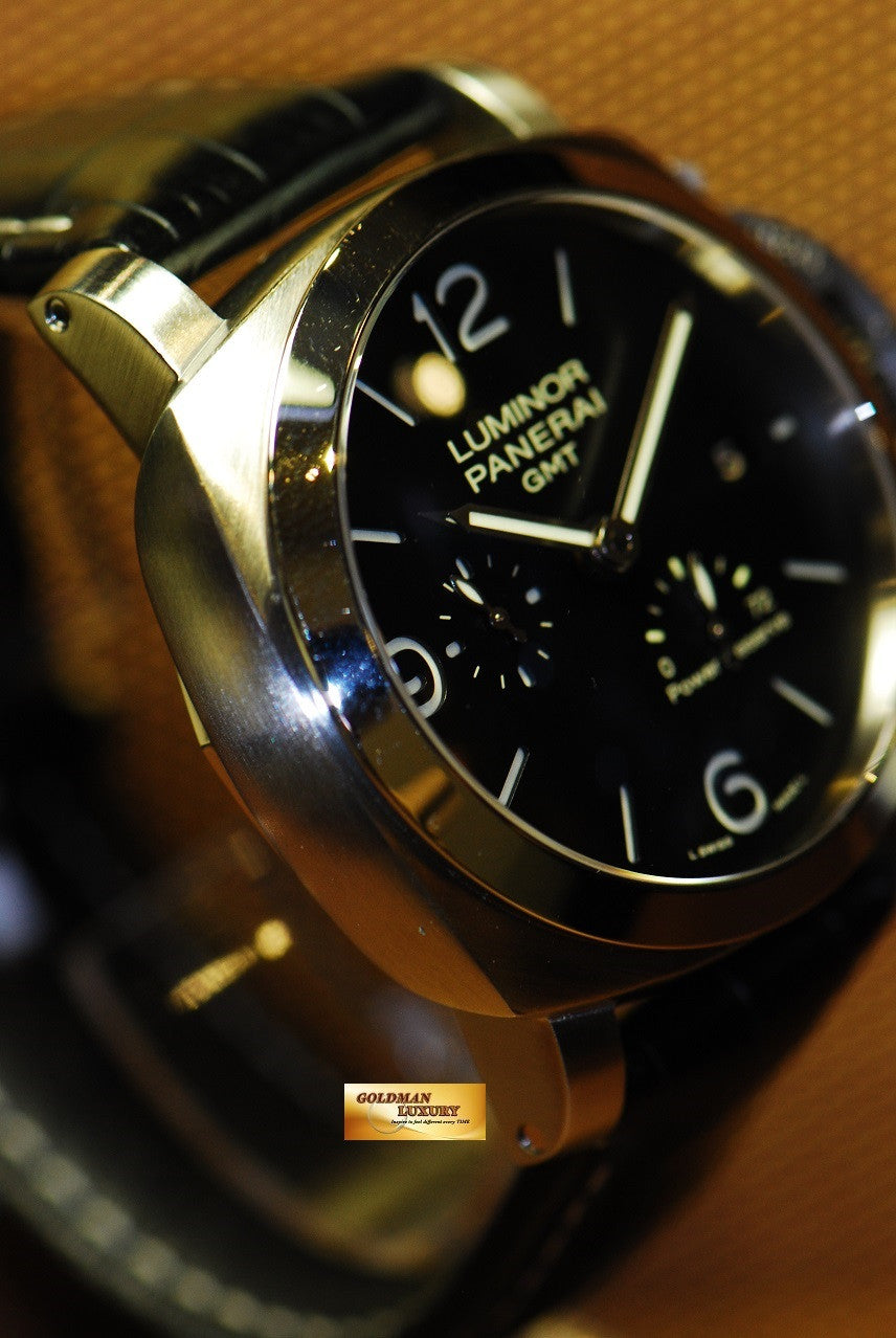 [ SOLD ] PANERAI LUMINOR GMT POWER RESERVE PAM321