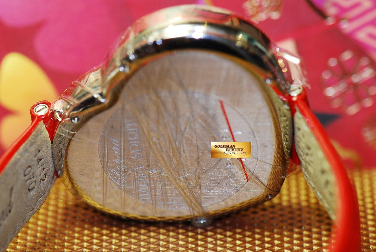 [SOLD] CHOPARD HAPPY SPIRIT LOVE 18K WHITE GOLD XL MOP QUARTZ (LNIB)