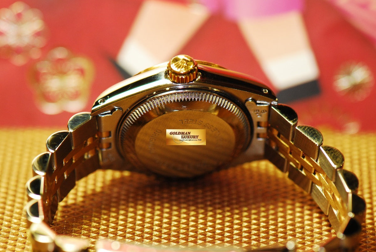 [SOLD] ROLEX OYSTER DATEJUST 26mm LADIES HALF-GOLD Ref : 69173