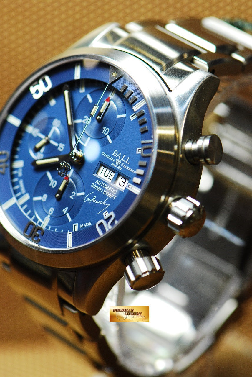 [SOLD] BALL ENGINEER MASTER II DIVER FREEFALL CHRONOGRAPH LE / 500pc (MINT)