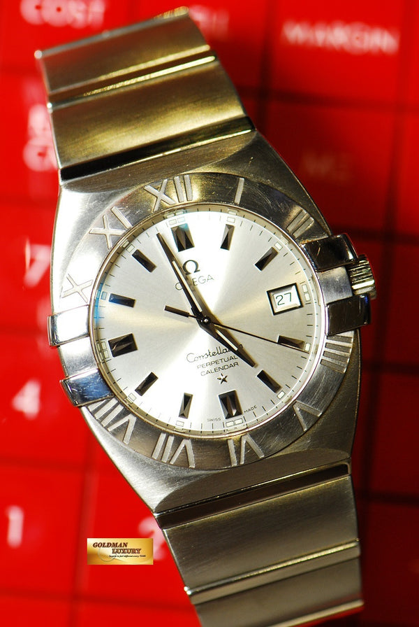 [SOLD] OMEGA CONSTELLATION DOUBLE EAGLE PERPETUAL CALENDAR QUARTZ (NEAR MINT)